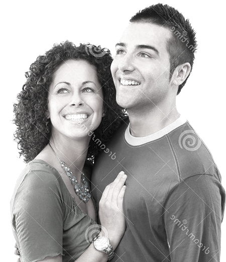 happy-couple-love-bw